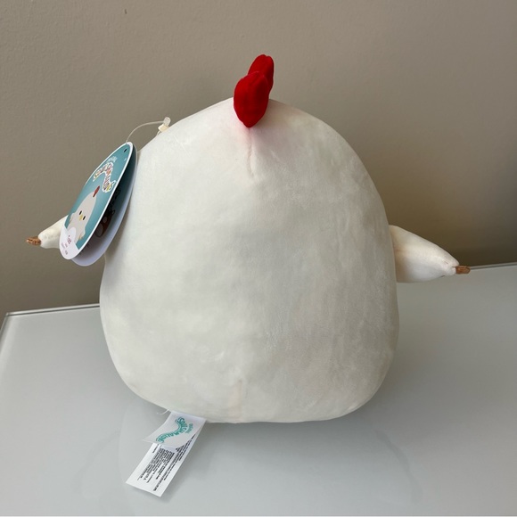 *SOLD* NWT Squishmallows Todd Chicken 8” Squishmallow Farm Squad - Picture 4 of 9